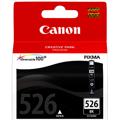 Canon PIXMA CLI-526BK Inkjet Cartridge, Black